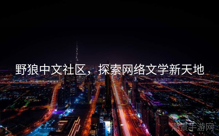 野狼中文社区，探索网络文学新天地