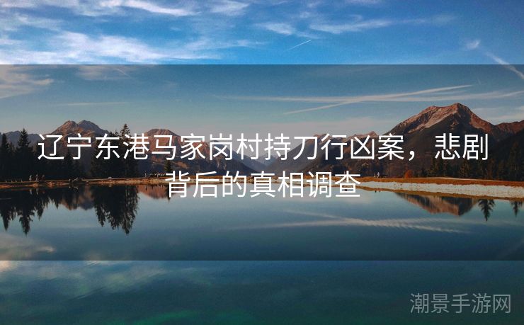 辽宁东港马家岗村持刀行凶案，悲剧背后的真相调查