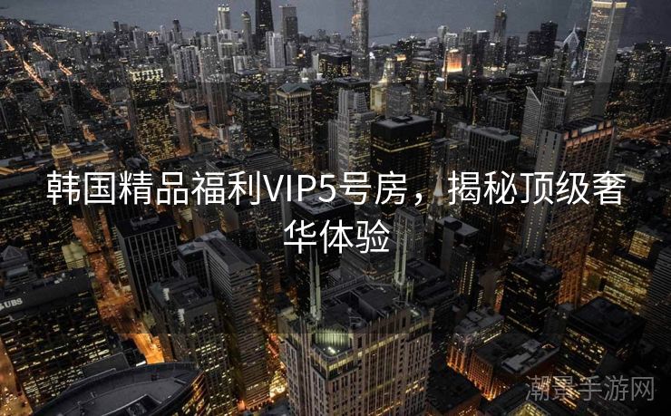 韩国精品福利VIP5号房，揭秘顶级奢华体验