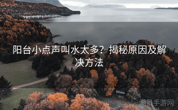 阳台小点声叫水太多？揭秘原因及解决方法