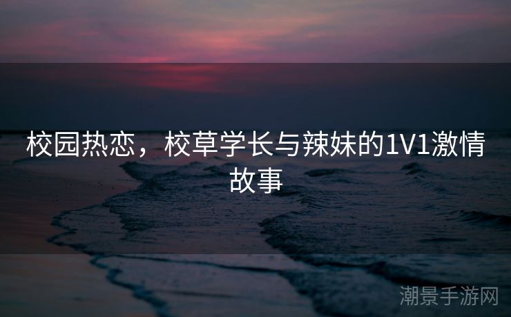 校园热恋，校草学长与辣妹的1V1激情故事