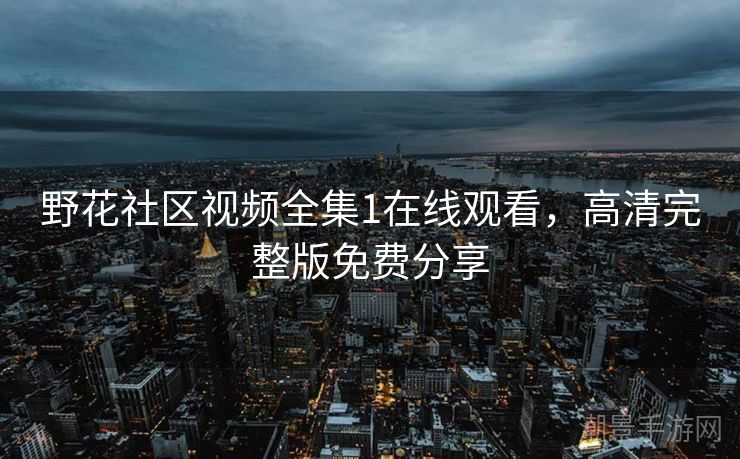 野花社区视频全集1在线观看，高清完整版免费分享