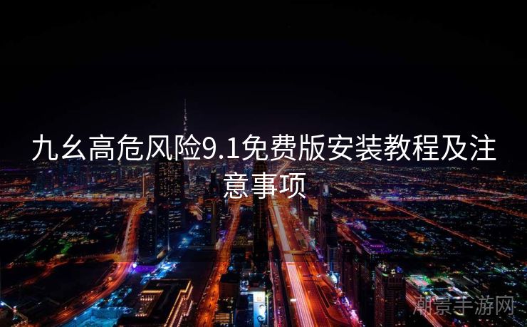 九幺高危风险9.1免费版安装教程及注意事项