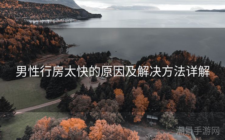 男性行房太快的原因及解决方法详解