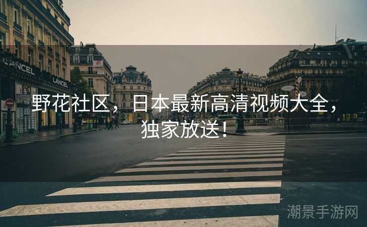 野花社区，日本最新高清视频大全，独家放送！