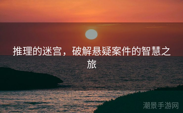 推理的迷宫，破解悬疑案件的智慧之旅