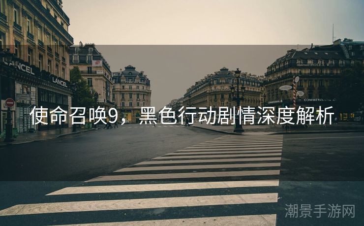 使命召唤9，黑色行动剧情深度解析