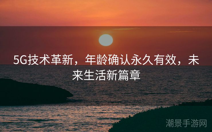 5G技术革新，年龄确认永久有效，未来生活新篇章