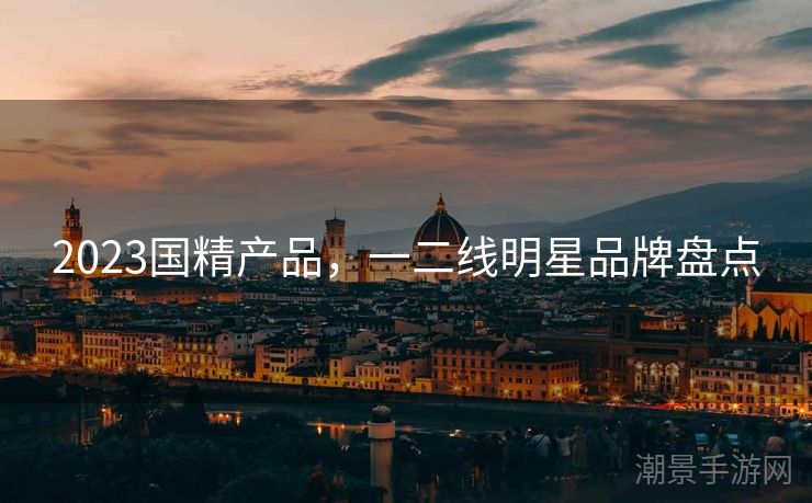 2023国精产品，一二线明星品牌盘点