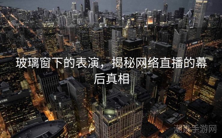 玻璃窗下的表演，揭秘网络直播的幕后真相
