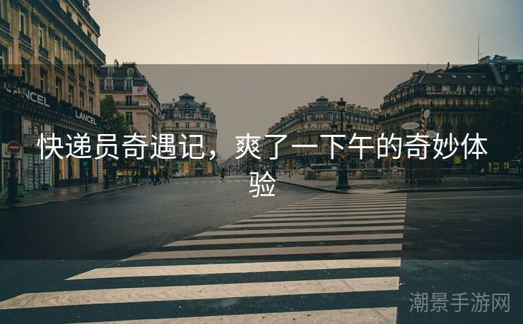 快递员奇遇记，爽了一下午的奇妙体验