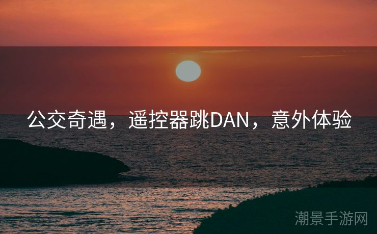 公交奇遇，遥控器跳DAN，意外体验