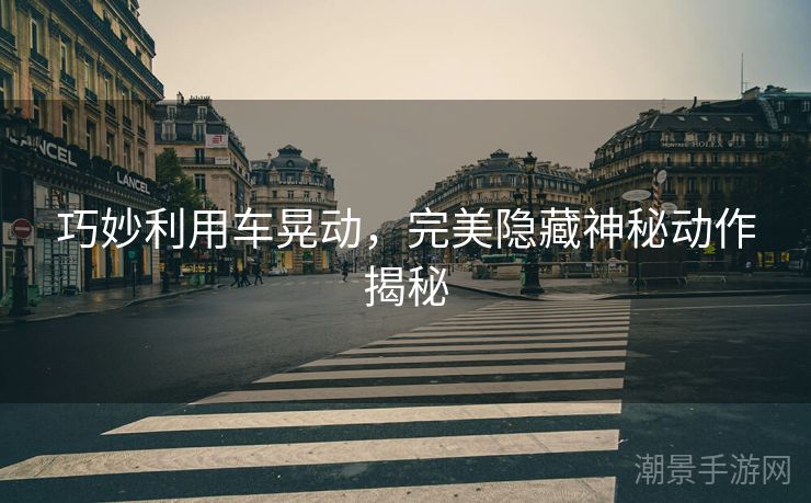 巧妙利用车晃动，完美隐藏神秘动作揭秘