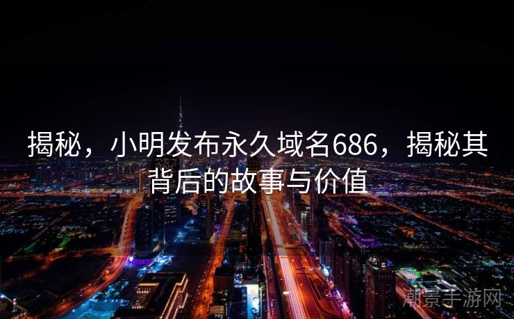 揭秘，小明发布永久域名686，揭秘其背后的故事与价值
