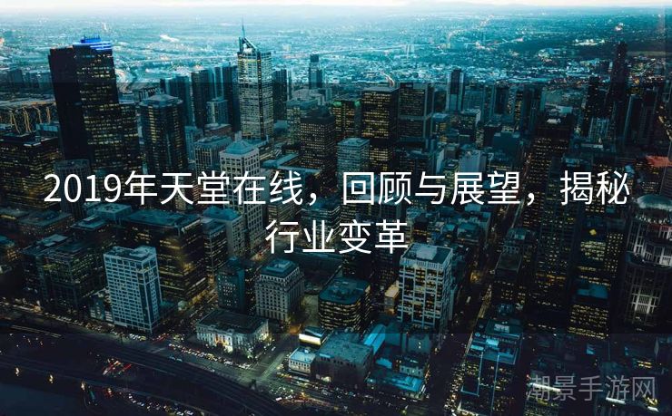 2019年天堂在线，回顾与展望，揭秘行业变革