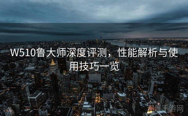 W510鲁大师深度评测，性能解析与使用技巧一览