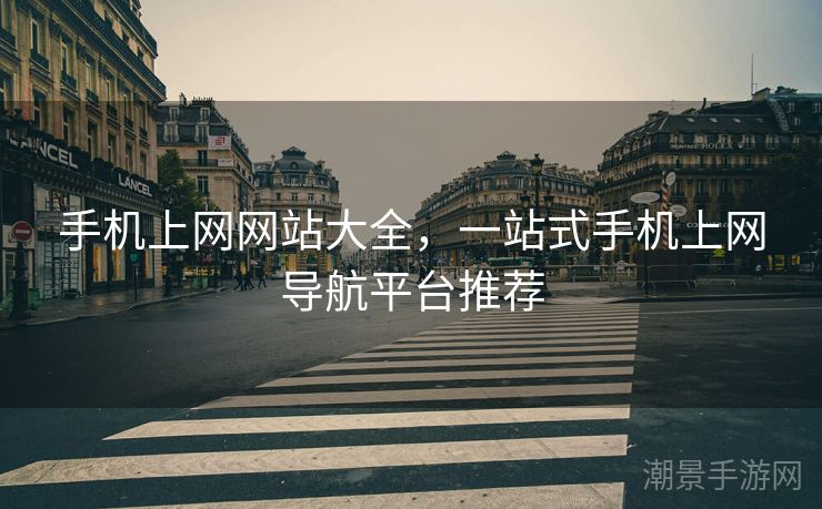 手机上网网站大全，一站式手机上网导航平台推荐