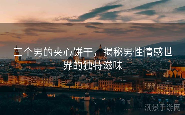 三个男的夹心饼干，揭秘男性情感世界的独特滋味