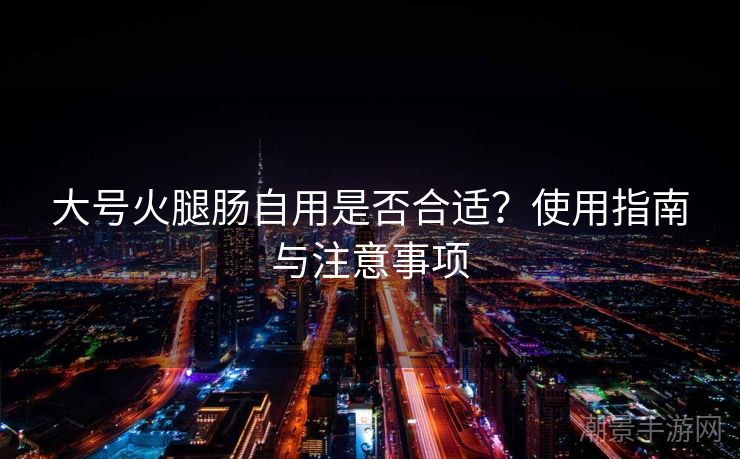 大号火腿肠自用是否合适？使用指南与注意事项