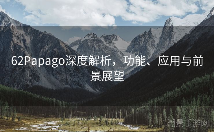 62Papago深度解析，功能、应用与前景展望