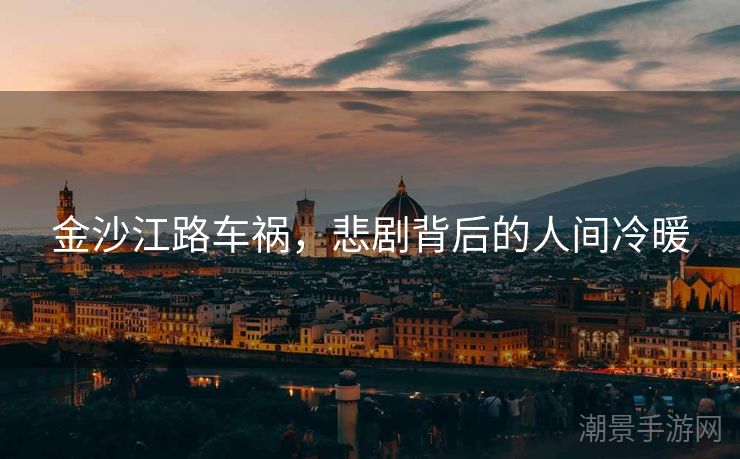 金沙江路车祸，悲剧背后的人间冷暖