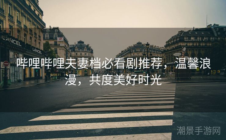 哔哩哔哩夫妻档必看剧推荐，温馨浪漫，共度美好时光