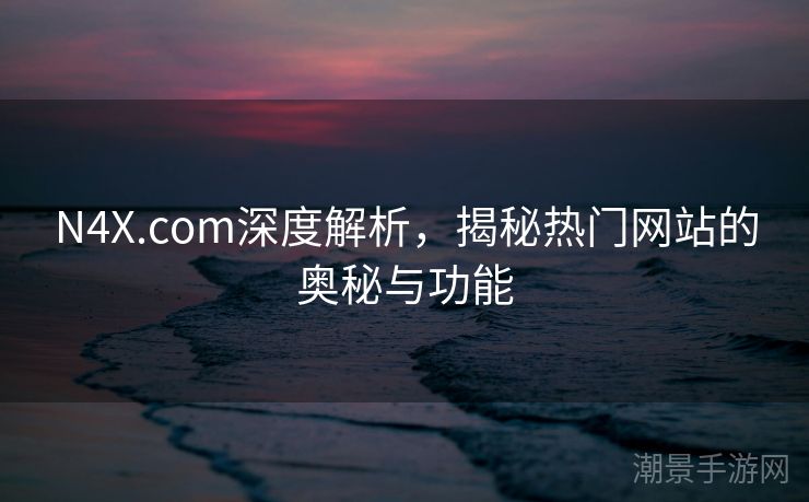 N4X.com深度解析，揭秘热门网站的奥秘与功能