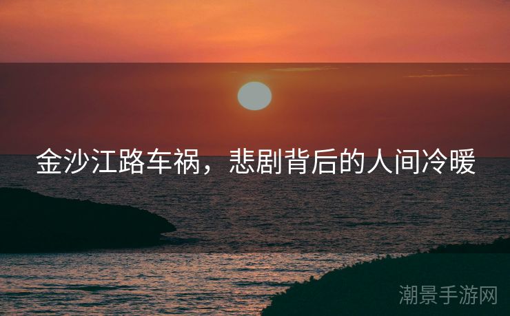 金沙江路车祸，悲剧背后的人间冷暖
