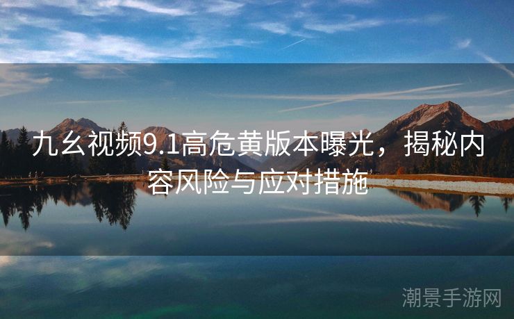九幺视频9.1高危黄版本曝光，揭秘内容风险与应对措施
