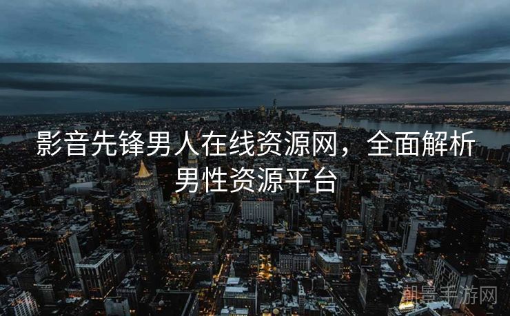 影音先锋男人在线资源网，全面解析男性资源平台