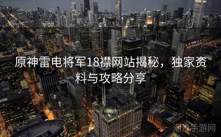 原神雷电将军18襟网站揭秘，独家资料与攻略分享