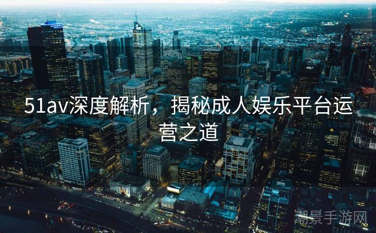 51av深度解析，揭秘成人娱乐平台运营之道