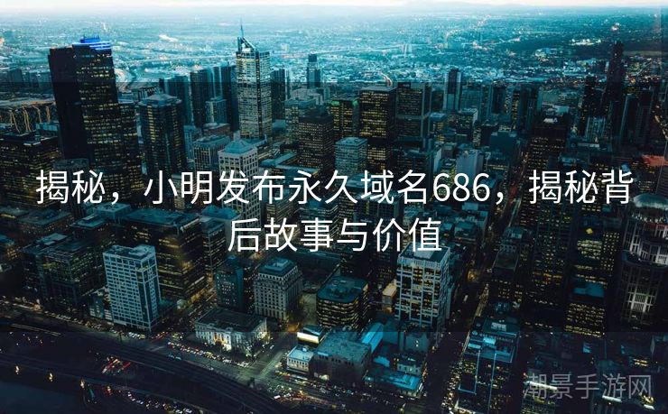 揭秘，小明发布永久域名686，揭秘背后故事与价值