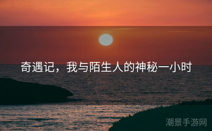 奇遇记，我与陌生人的神秘一小时
