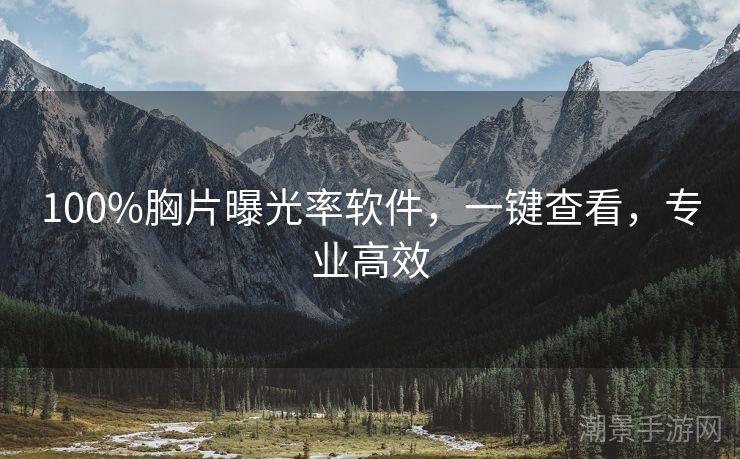 100%胸片曝光率软件，一键查看，专业高效