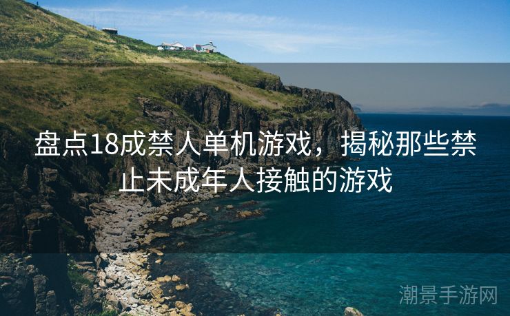 盘点18成禁人单机游戏，揭秘那些禁止未成年人接触的游戏
