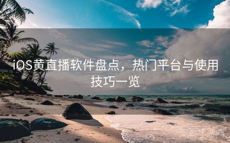 iOS黄直播软件盘点，热门平台与使用技巧一览