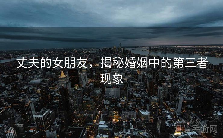 丈夫的女朋友，揭秘婚姻中的第三者现象