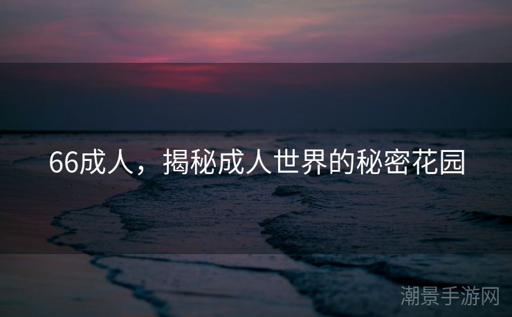 66成人，揭秘成人世界的秘密花园