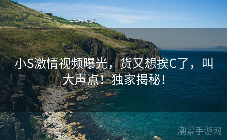 小S激情视频曝光，货又想挨C了，叫大声点！独家揭秘！